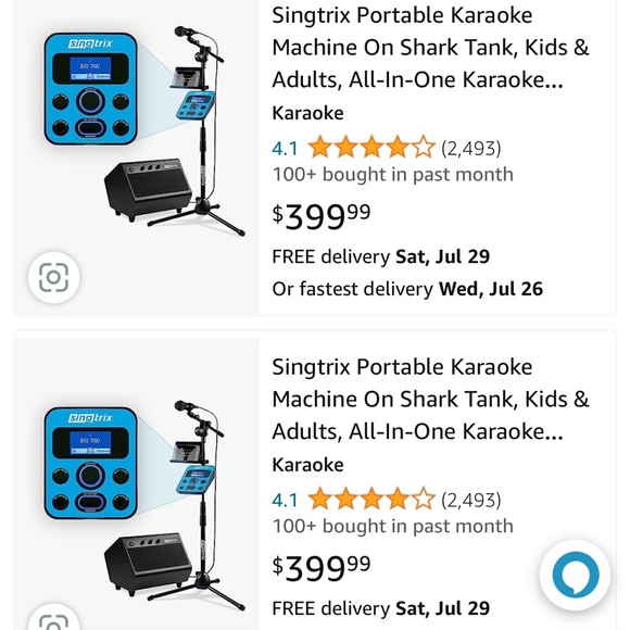 Karaoke system never used or open